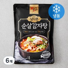 남다른 순살 감자탕 (냉동), 6개, 600g