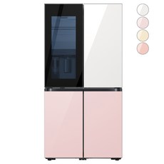 [색상선택형] 삼성전자 비스포크 정수기 4도어 냉장고 830L 방문설치, RF85DB9792AP RF85DB9792AP