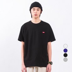플루크 남녀공용 스몰 박스로고 반팔티셔츠 FST102