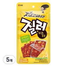 질러 까먹자 육포 포장천재 치즈콕콕, 45g, 5개