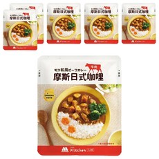 MOS BURGER 摩斯漢堡 日式咖哩牛肉，份量十足，嚴選食材, 200g, 6包