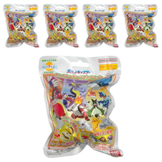 BANDAI 寶可夢精靈球 泡澡公仔沐浴球, 內含四種球, 75g, 5個