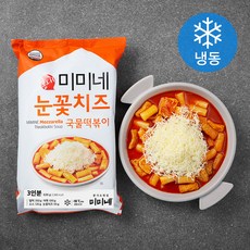 미미네 눈꽃치즈 국물떡볶이 (냉동), 620g, 2봉