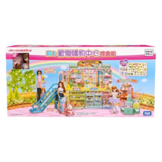TAKARA TOMY 莉卡娃娃歡樂購物中心禮盒組，角色扮演購物遊戲，激發想像力與創造力, 1組