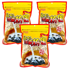 耆盛食品 紅心波霸粉圓, 特級嚴選, 600g, 3包