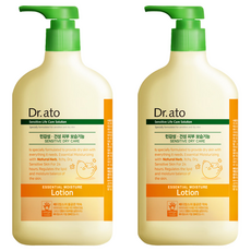 닥터아토 유아용 에센셜 모이스춰 로션, 500ml, 2개 500ml, 2개