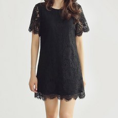 레이스철릭원피스
