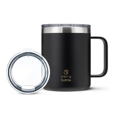 써모스 보온보냉 푸드컨테이너 JBT-300K, 크림핑크, 300ml, 1개 보온/보냉용품 캐리보틀 스탠다드 머그 텀블러 + 뚜껑, 블랙, 360ml, 1세트