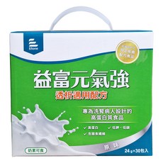 益富 元氣強 透析適用配方 30包, 720g, 1盒