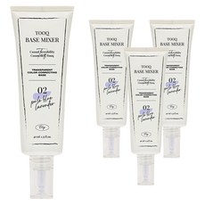 투크 트렌스페어런트 컬러 코렉팅 수채화 베이스 40ml, 4개, 02페일블루라벤더