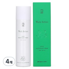 쿨풋 발냄새 풋스프레이, 1개입, 4개, 180ml