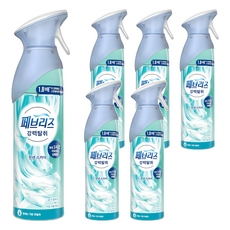 페브리즈 에어 실내 탈취제 린넨 스카이 본품, 165g, 6개
