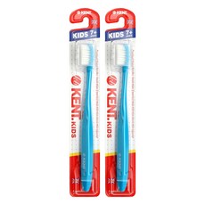 켄트 키즈 초극세모 칫솔, 블루, 1개입, 2개 블루, 2개, 1개입