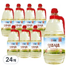 샘표 양조식초, 1.8L, 24개