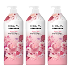케라시스 화이트 데이지 퍼퓸 린스, 3개, 1L