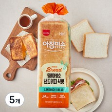 삼립 밀배아발효 샌드위치 식빵, 790g, 5개