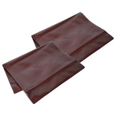 메디코 레자 병원 베개커버 브라운 40 x 60 cm, 2개
