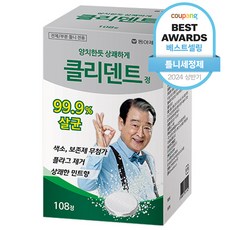 동아제약 클리덴트 정 틀니 세정제