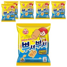 OTTOGI 不倒翁 捏碎點心麵 燒烤口味, 90g, 6包