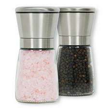 비모던 스텐 소금 통후추 그라인더 입자조절 210ml 2개 상품 이미지