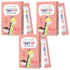 GMPHARM 孩童維他命D3含鈣果凍條 14包入, 280g, 3盒