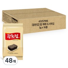 참 도시락김, 5g, 48개
