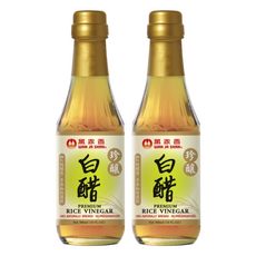 萬家香 珍釀白醋，100%純天然釀造，不添加防腐劑, 600ml, 2瓶