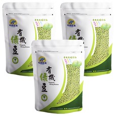 有機穀典 有機綠豆, 500g, 3包