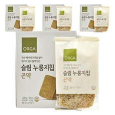 ORGA 슬림누룽지칩 곤약 10개입, 33g, 4개 4개, 33g