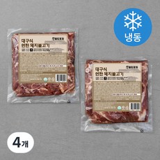 8도포차 대구식 연탄 돼지불고기 (냉동), 300g, 4개