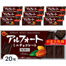 BOURBON 北日本 Bourbon Alport迷你巧克力苦味, 20個, 55g