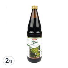 NFC 유기농 노니 100% 원액 주스, 2개, 750ml