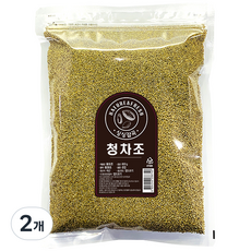 월드그린 청차조, 800g, 2개