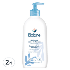 비올란 2in1 바디 앤 헤어 클렌저, 350ml, 2개