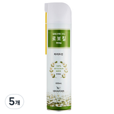 네이처커넥트 로보킬 대롱형 살충제, 5개, 600ml, 1개