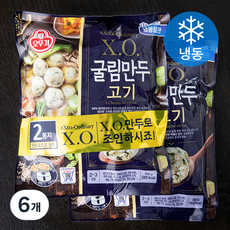 오뚜기 X.O.굴림만두 고기 (냉동), 350g, 6개