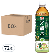 愛之味 健康油切分解茶, 590ml, 72瓶