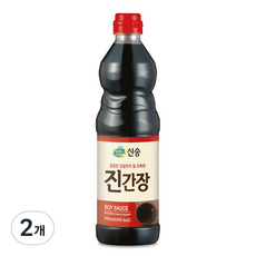 신송 진간장, 900ml, 2개