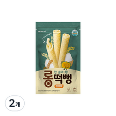 아이배냇 유아용 롱떡뻥 쌀과자 30g, 단호박맛, 2개