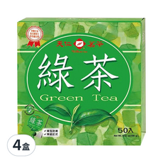 天仁茗茶 綠茶 50入, 單包防潮 無鋁釘式, 50包, 2g, 200包