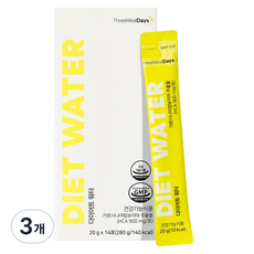트리밀데이즈 다이어트 워터, 280g, 3개