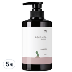 살림백서 오푼티아 앤 밤부 트리트먼트 베이비파우더향, 500ml, 5개