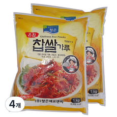 청은 혼합 찹쌀가루, 1kg, 4개