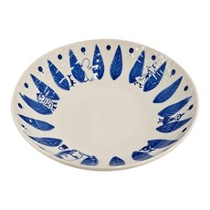yamaka 山加商店 陶瓷沙拉盤3件組, 日本產, 17 x 4.5cm, MOOMIN, 1組