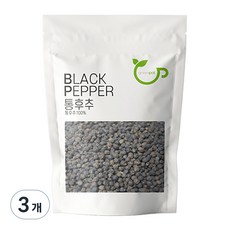 그린팟 통 흑후추 리필용, 200g, 3개