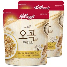 켈로그 고소한 오곡 푸레이크, 570g, 2개