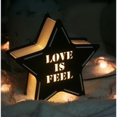 STAR 카피라이트 LOVE IS FEEL, 블랙
