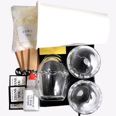 케이지 캔들KIT 애그용기 향수향, 115 이집트엠버, 50ml, 1세트