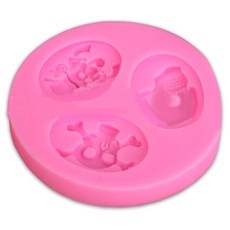 K-Corporation 多用途矽膠模具頭骨, 1個