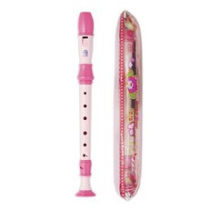 엔젤악기 칼라리코더 바로크 핑크 AR-S308 B, 1개, 분홍색